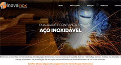 Desktop Screenshot of inovainox.com.br